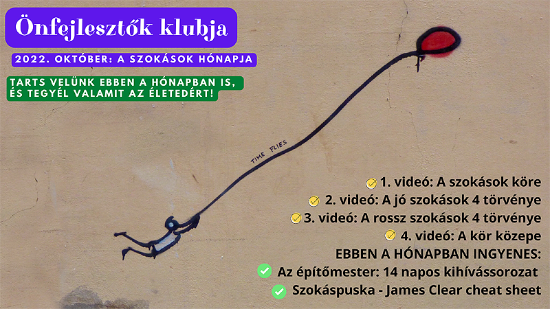 Önfejlesztők klubja - A szokások hónapja Önfejlesztők klubja - A szokások hónapja